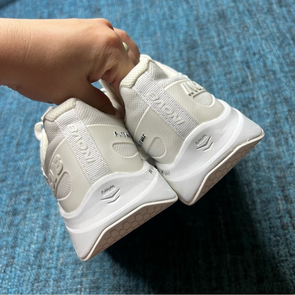 Inov-8 F-Lite Max Weightlifting Shoes in White Gum Women's Size 8.5 WIDE Width - Picture 7 of 9